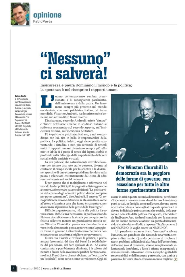 Nessuno ci salvera