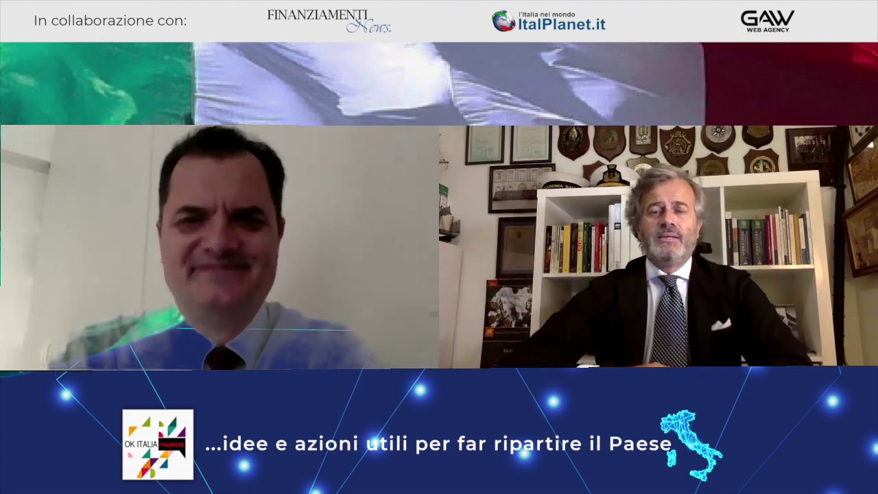 Massimo Maria Amorosini intervista per OK ITALIA PARLIAMONE il Presidente del Comitato sostenitore di "Italiani come noi