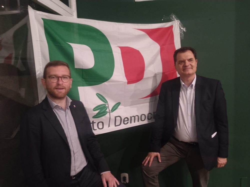 Vice Segretario del PD Peppe Provenzano e Senatore Fabio Porta