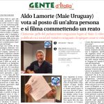 Fabio Porta (PD) denuncia l’ennesima violazione alla legge elettorale all’estero: Aldo la Morte (MAIE Uruguay) vota per conto di un’altra persona