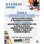 Esma. IL cuore oscuro della Dittatura Argentina Alla Festa Dell’Unità di Roma